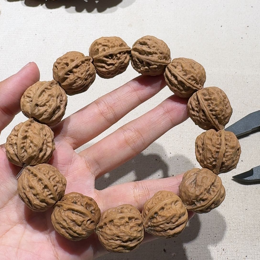 核桃手串/手链30号边25手串