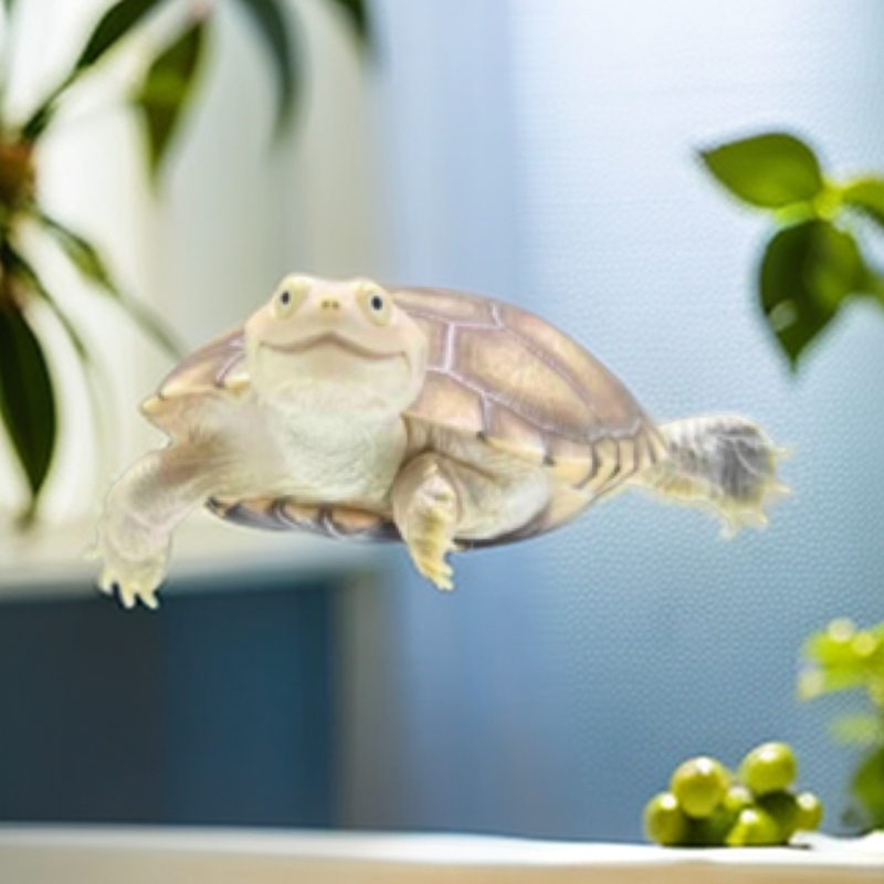 活泼微笑脸深水沼泽侧劲龟苗情侣网红鱼缸乌龟萌宠物活体观赏