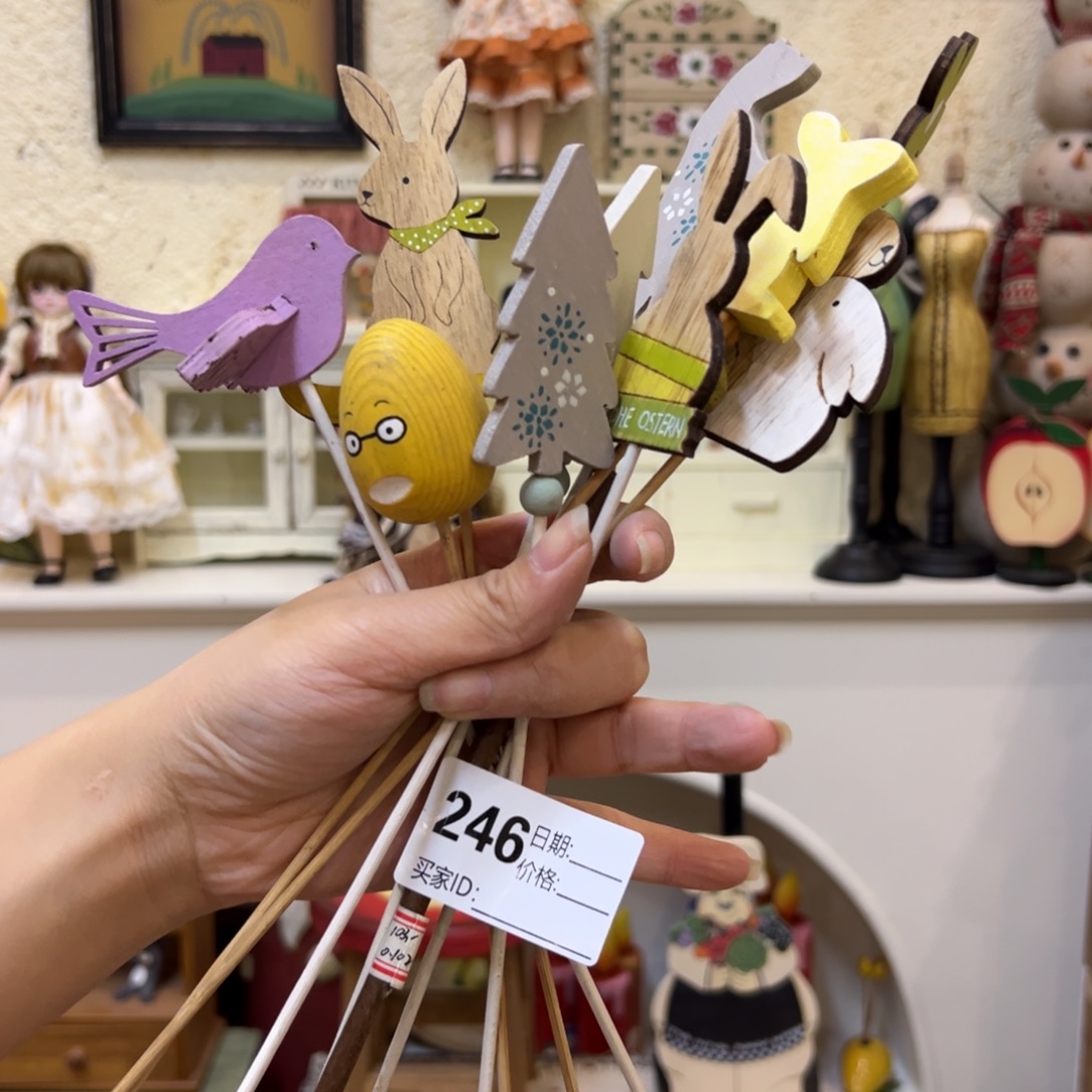 木材清！外贸出口样品挂件摆件246