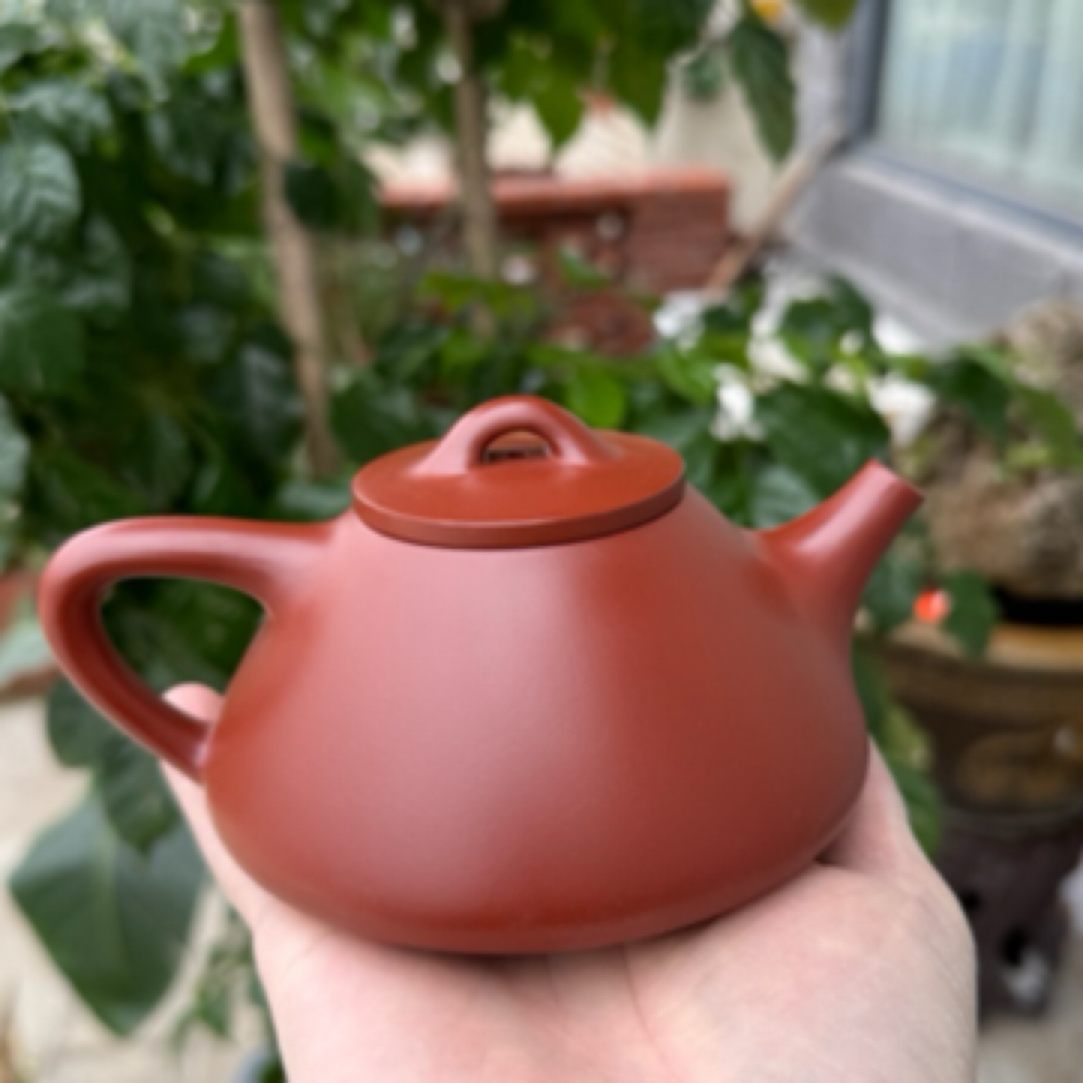 原矿紫砂壶大红袍石瓢壶全手工茶壶茶具