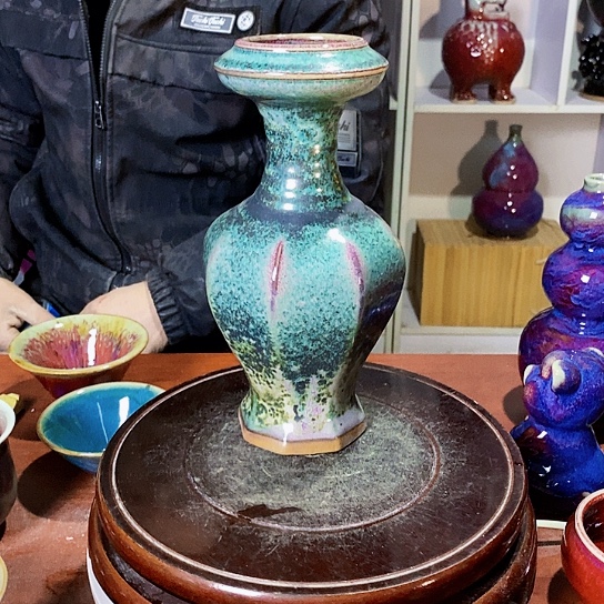 摆件用****2尚峰钧窑作品