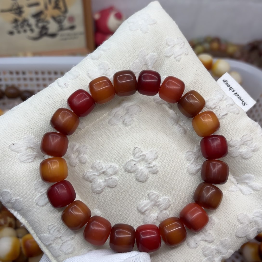 菩提根/象牙果吊坠14干磨丹霞