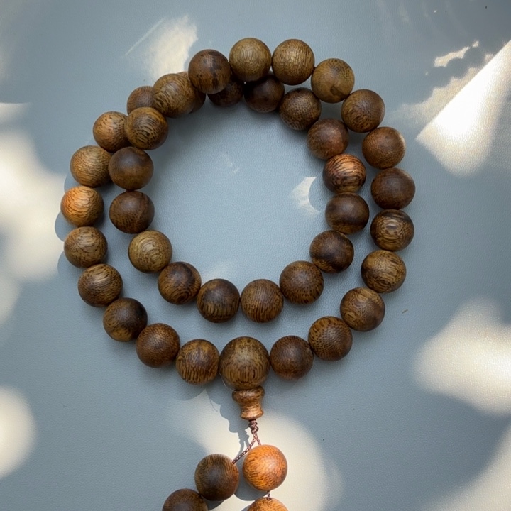 沉香手串圆珠念珠多圈多样性发一