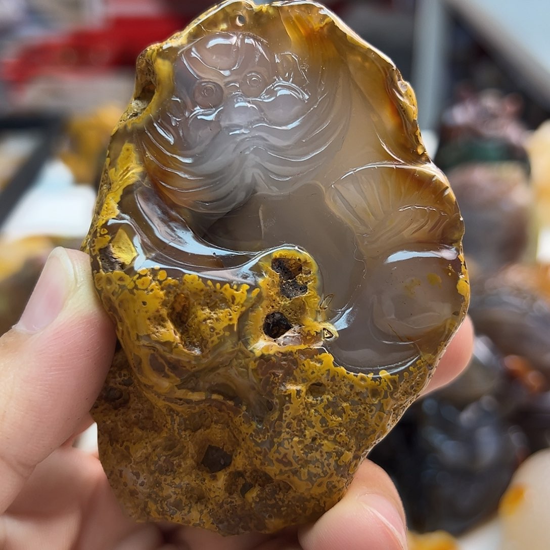 玛瑙/玉髓未镶嵌颈饰