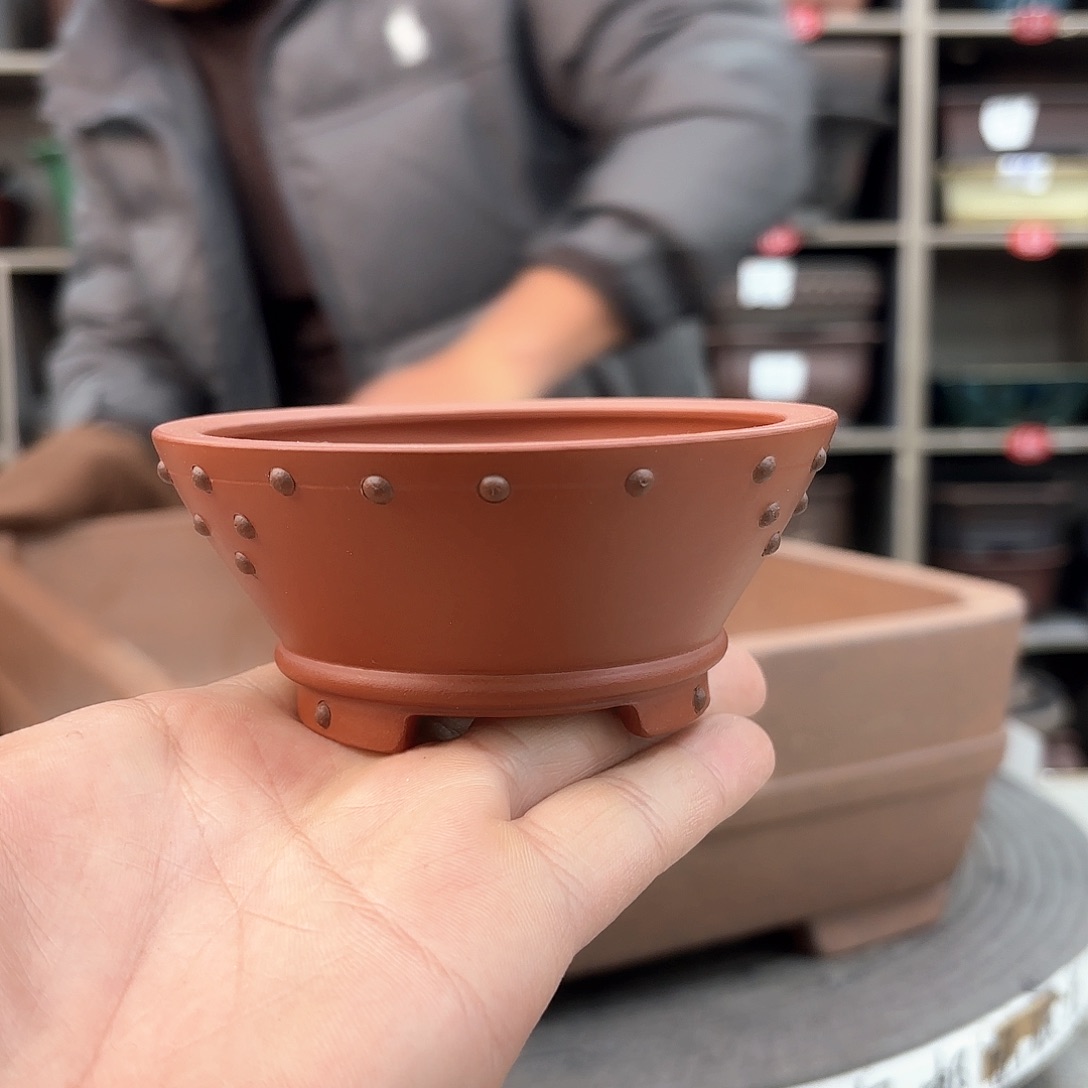 紫砂花盆紫砂的味道很好喝