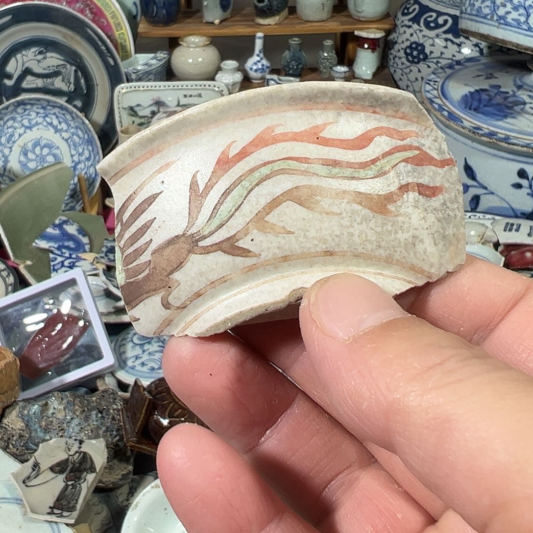 摆件瓷片标本，全场包邮