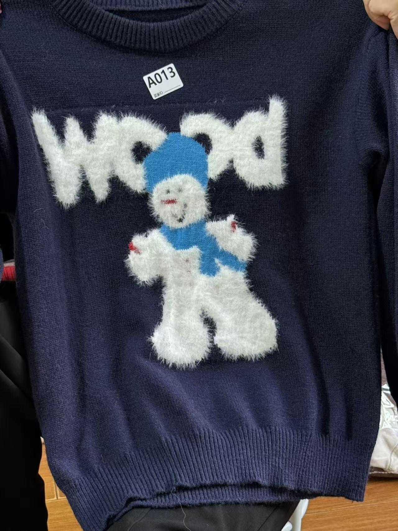 悠悠服饰1针织衫毛衣开衫No退No换