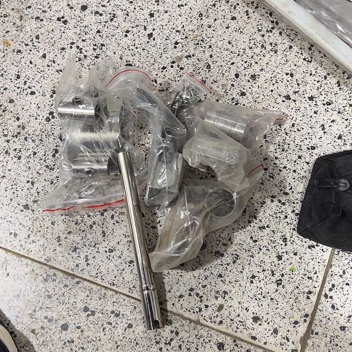 圆角右手4件套不锈钢配件