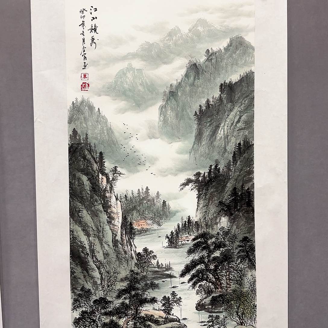 国画国画纯手绘作品请放心去藏