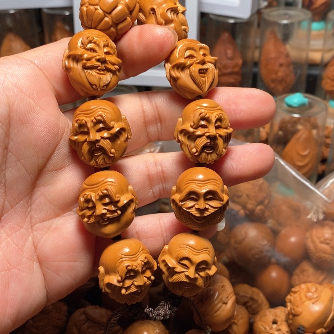 橄榄核手串/手链风殷派罗汉