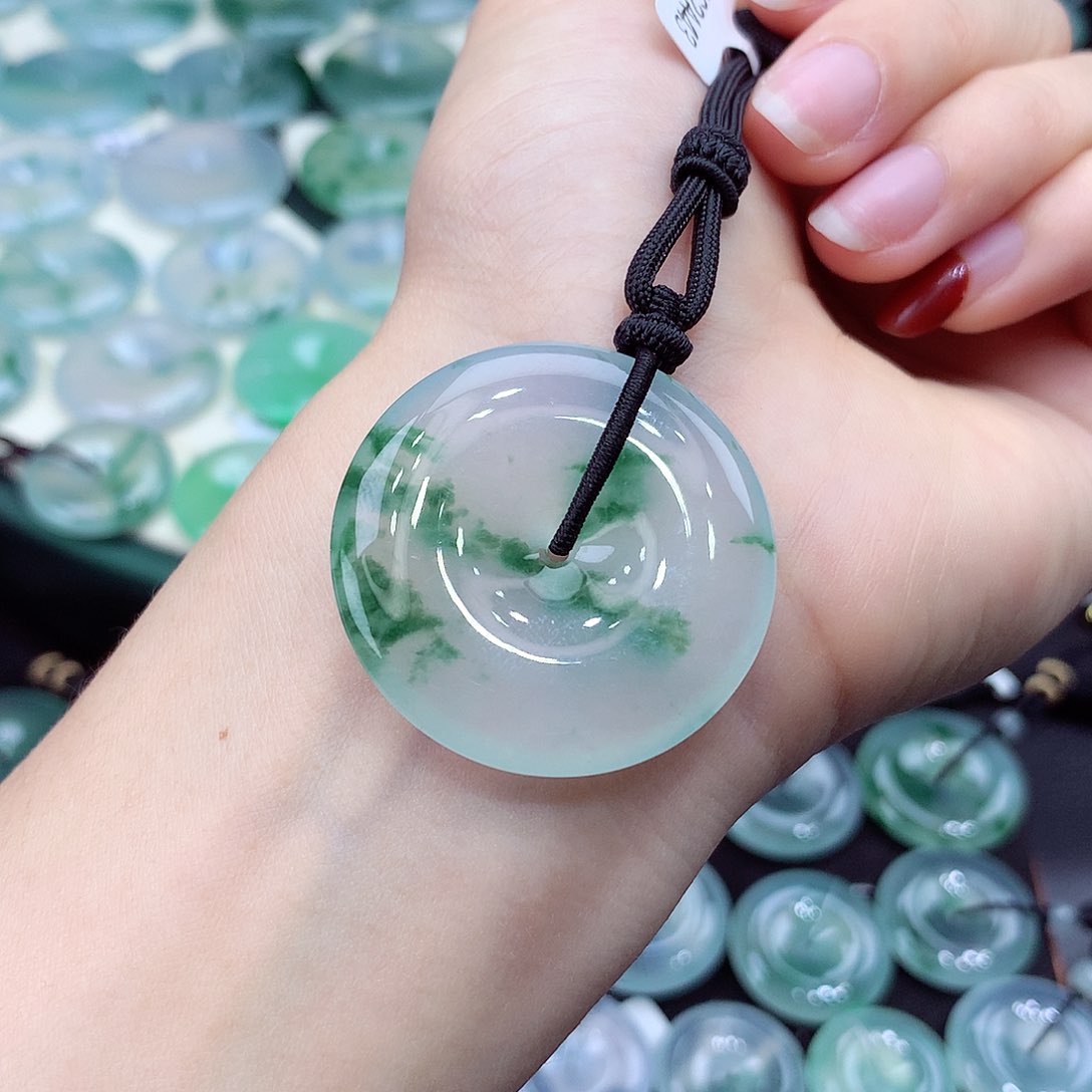 颈饰未镶嵌翡翠编号8尺寸33.8/5.5