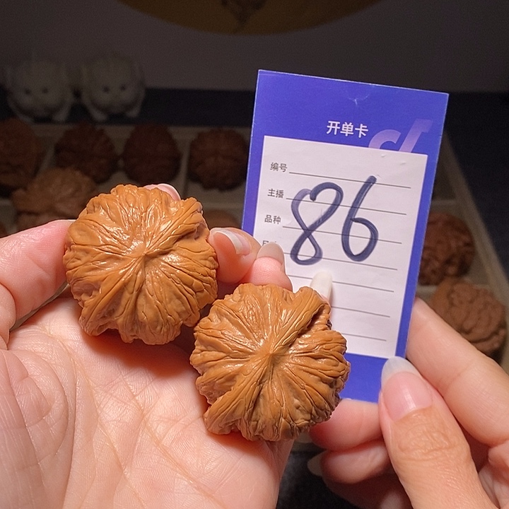 文玩核桃把件战鼓42左右