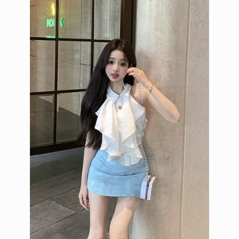 【慧慧】纯欲辣妹气质显瘦套装