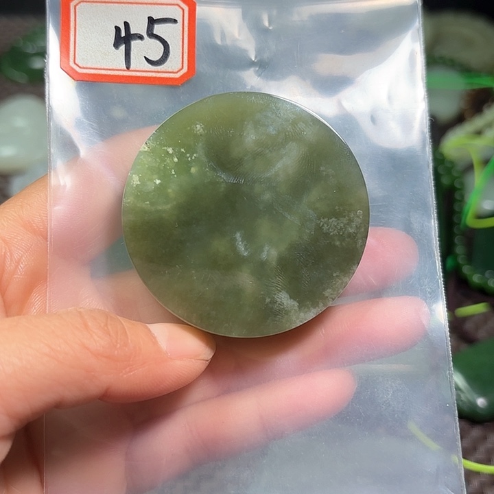 和田玉珠宝半成品未镶嵌