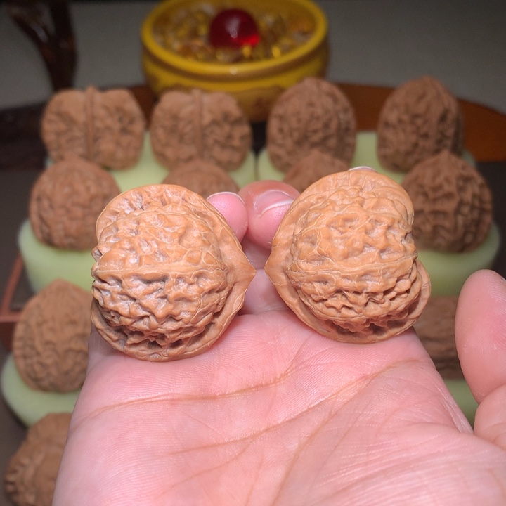 文玩核桃把件邢台宫灯