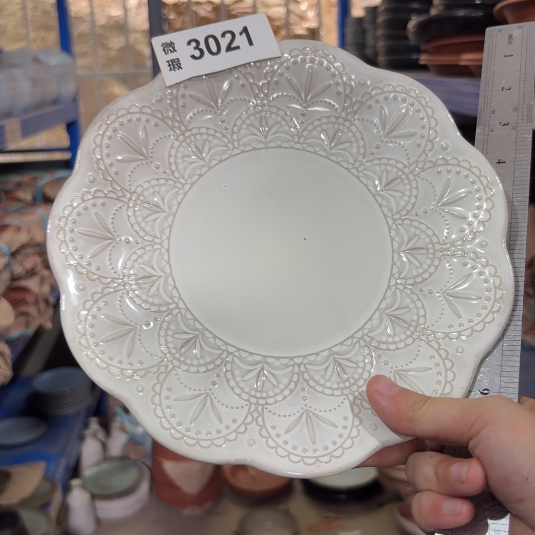 陶瓷3021 微瑕陶瓷餐具2个