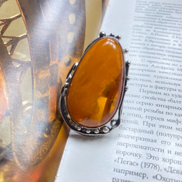 欧洲回流老蜜蜡定制款戒指