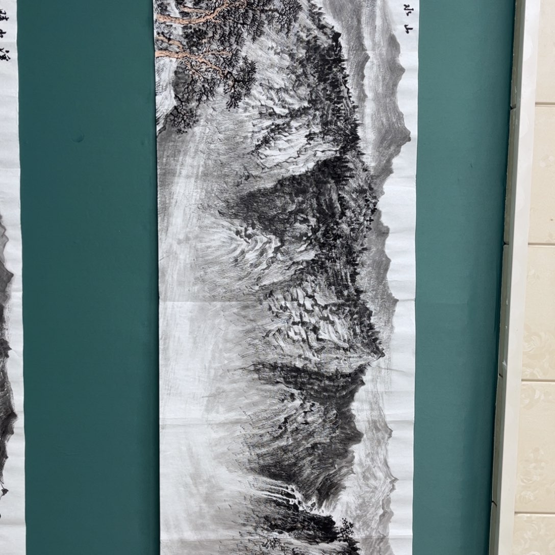 国画张宇老师手绘作品