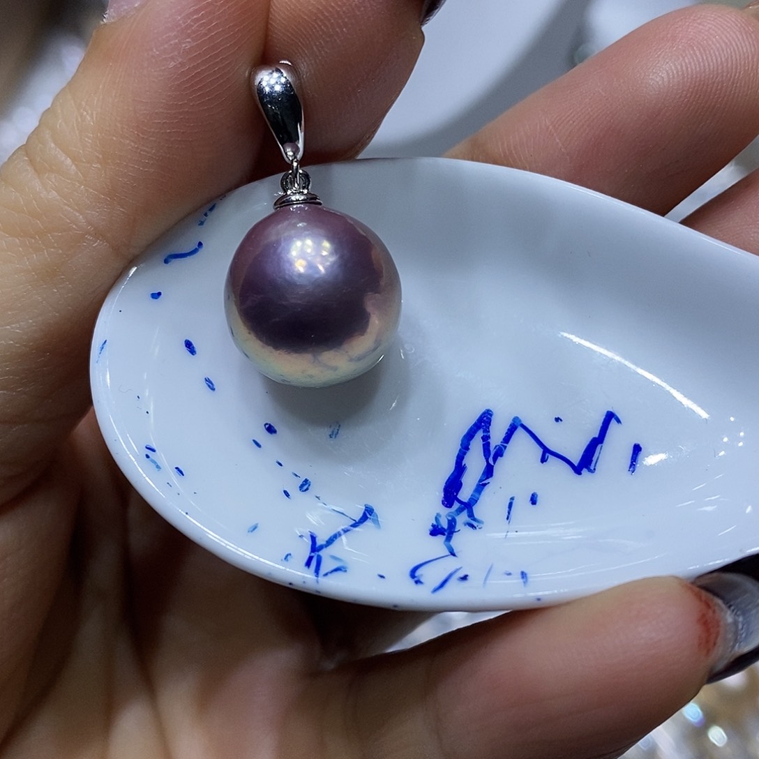 淡水珍珠手链银S925镶嵌