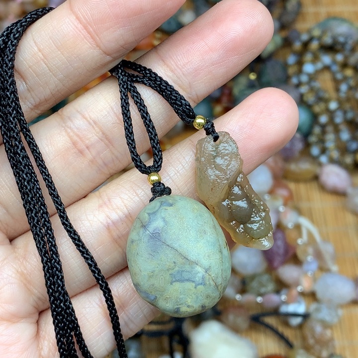 玛瑙/玉髓珠宝半成品未镶嵌用****2