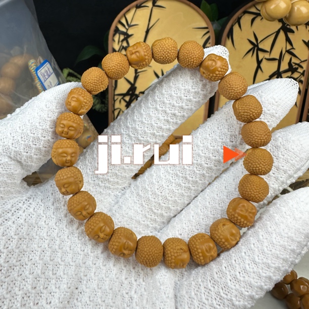【吉瑞猴头】猴头手串宝宝佛全品无瑕文玩核桃