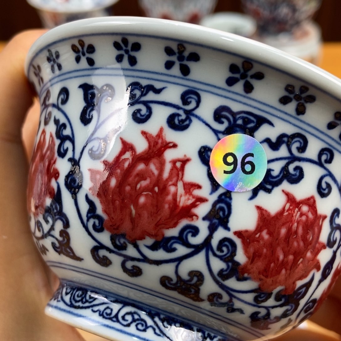 手绘现代茶具非古董