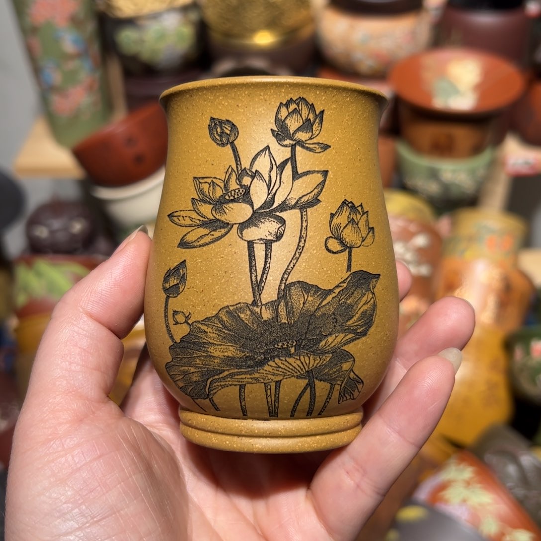 紫砂茶杯宜兴紫砂主人杯