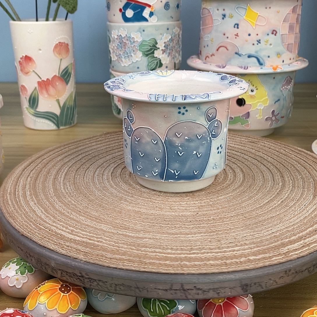 手绘手工制作陶瓷30