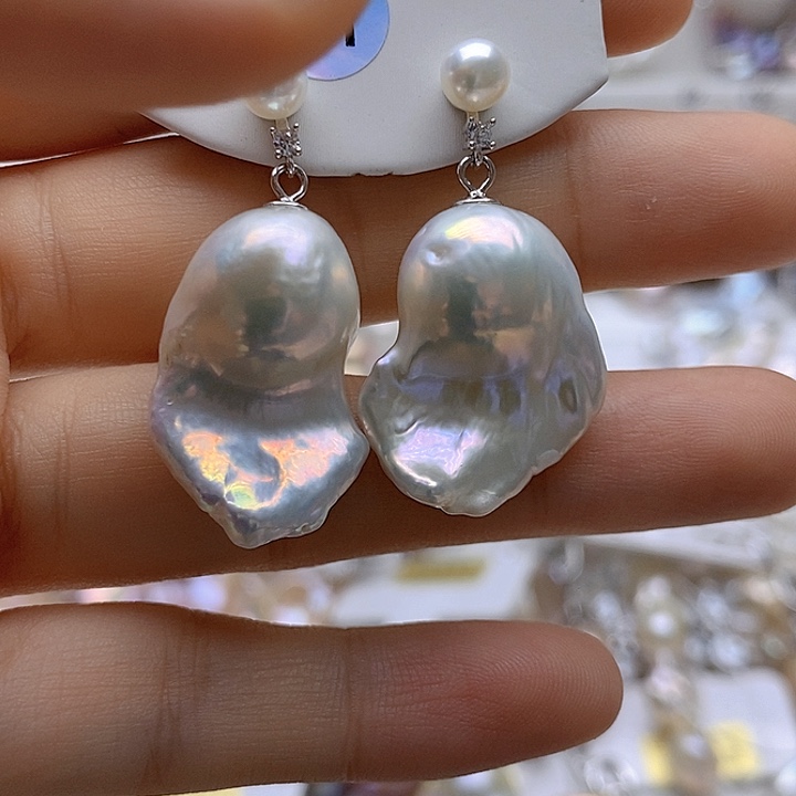 淡水珍珠未镶嵌吊坠(不含链)