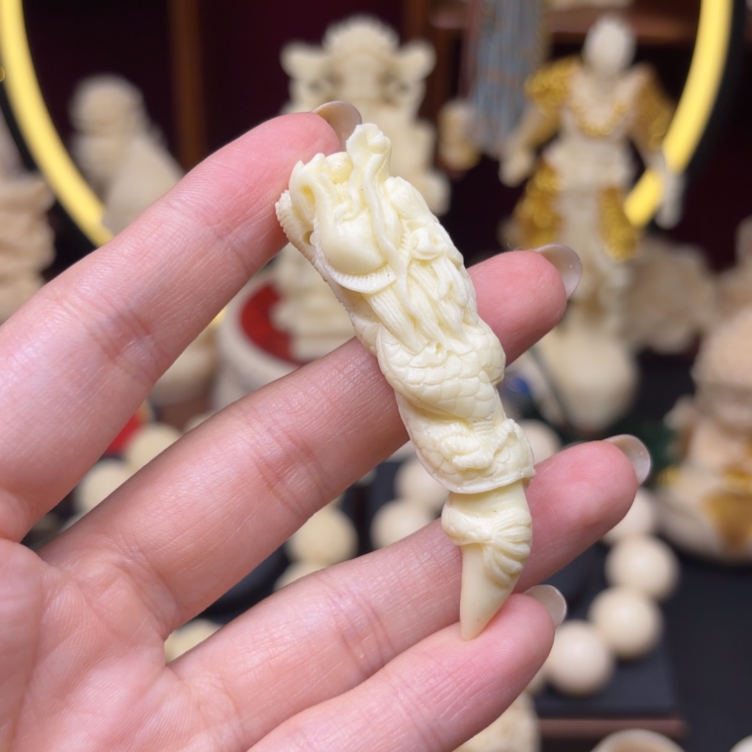 菩提根/象牙果吊坠小龙牙