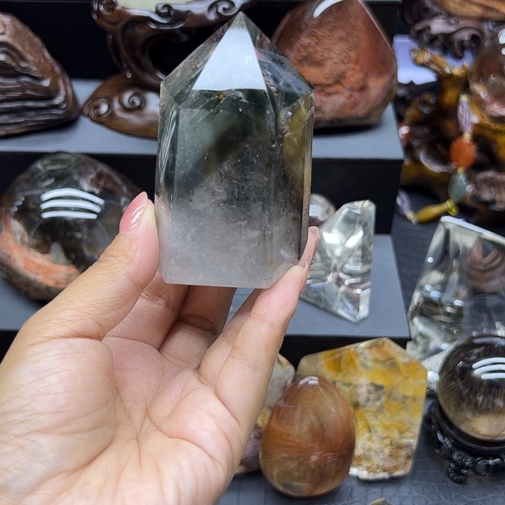 水晶珠宝半成品未镶嵌