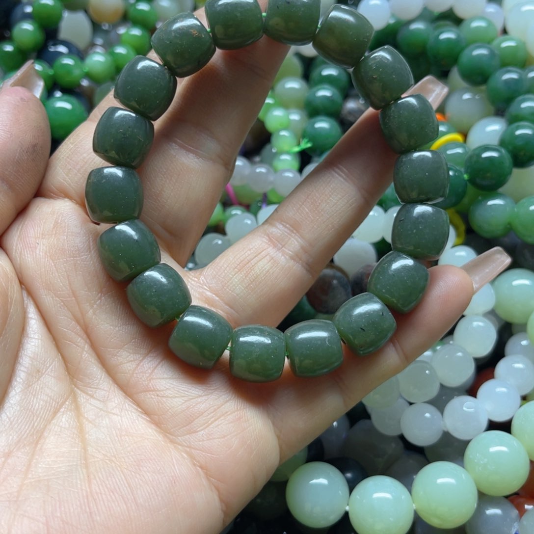 和田玉手链未镶嵌