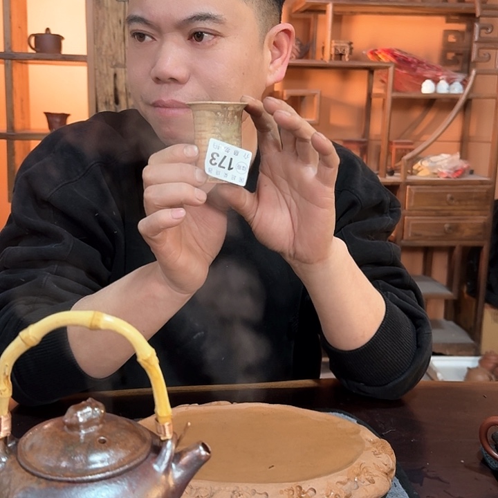 手工手捏茶具套装