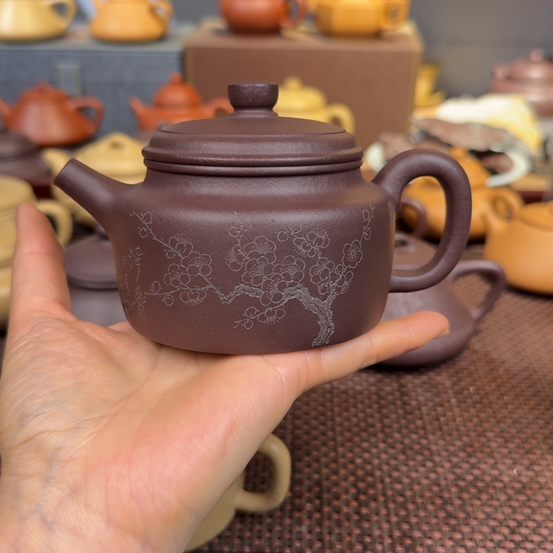 紫泥茶壶230毫升左右