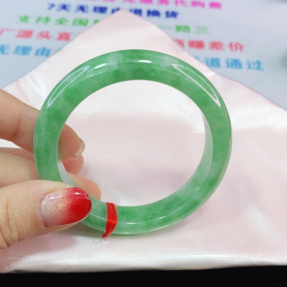 未镶嵌手镯翡翠宸*鹿52.8圈