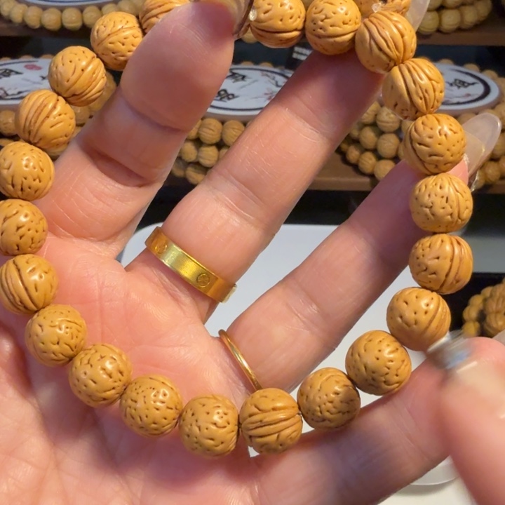 旺***旺核桃手串/手链野生金豆