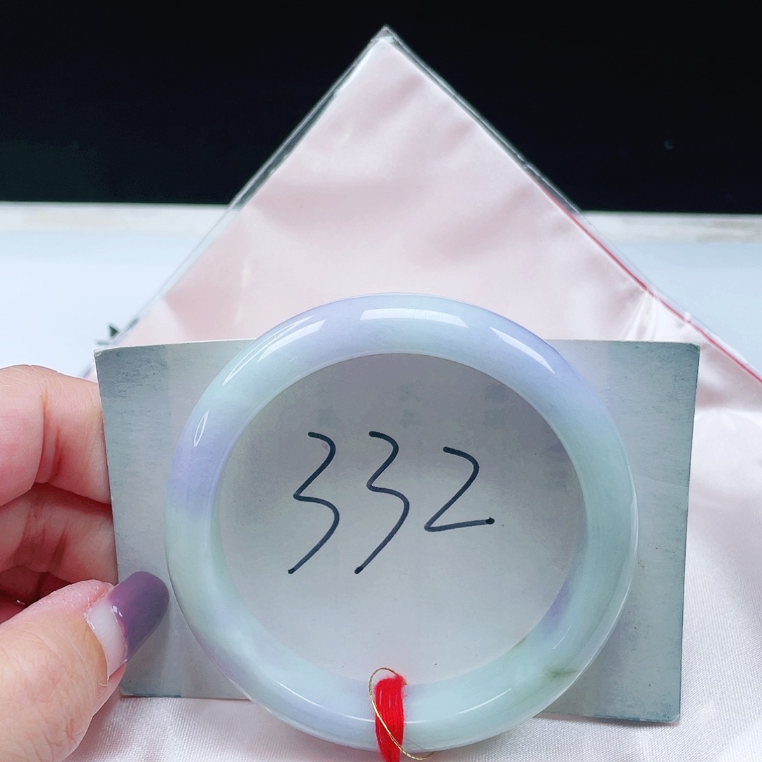 翡翠未镶嵌手镯缅甸翡翠55