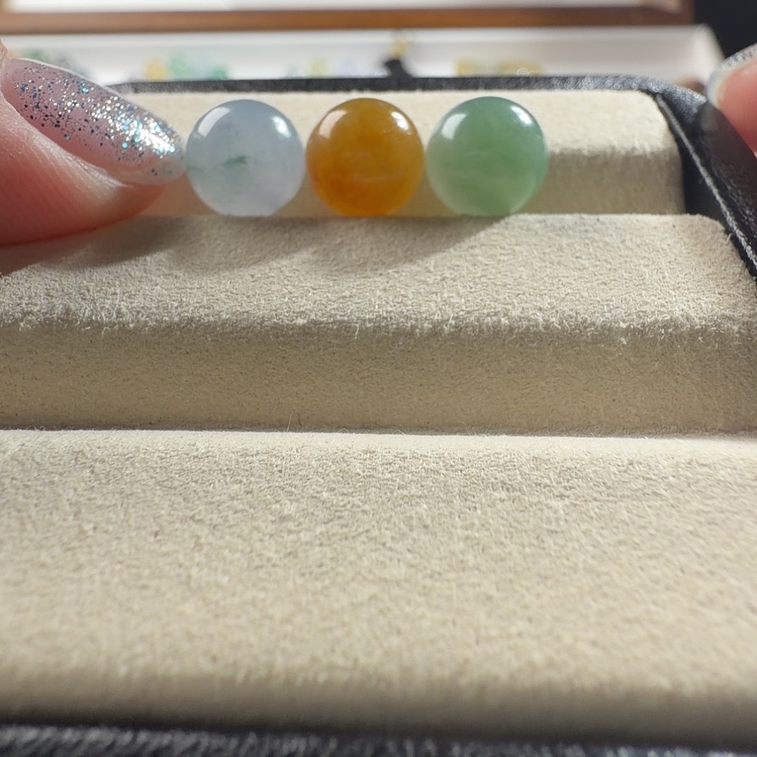 开***好翡翠散珠翡翠散珠