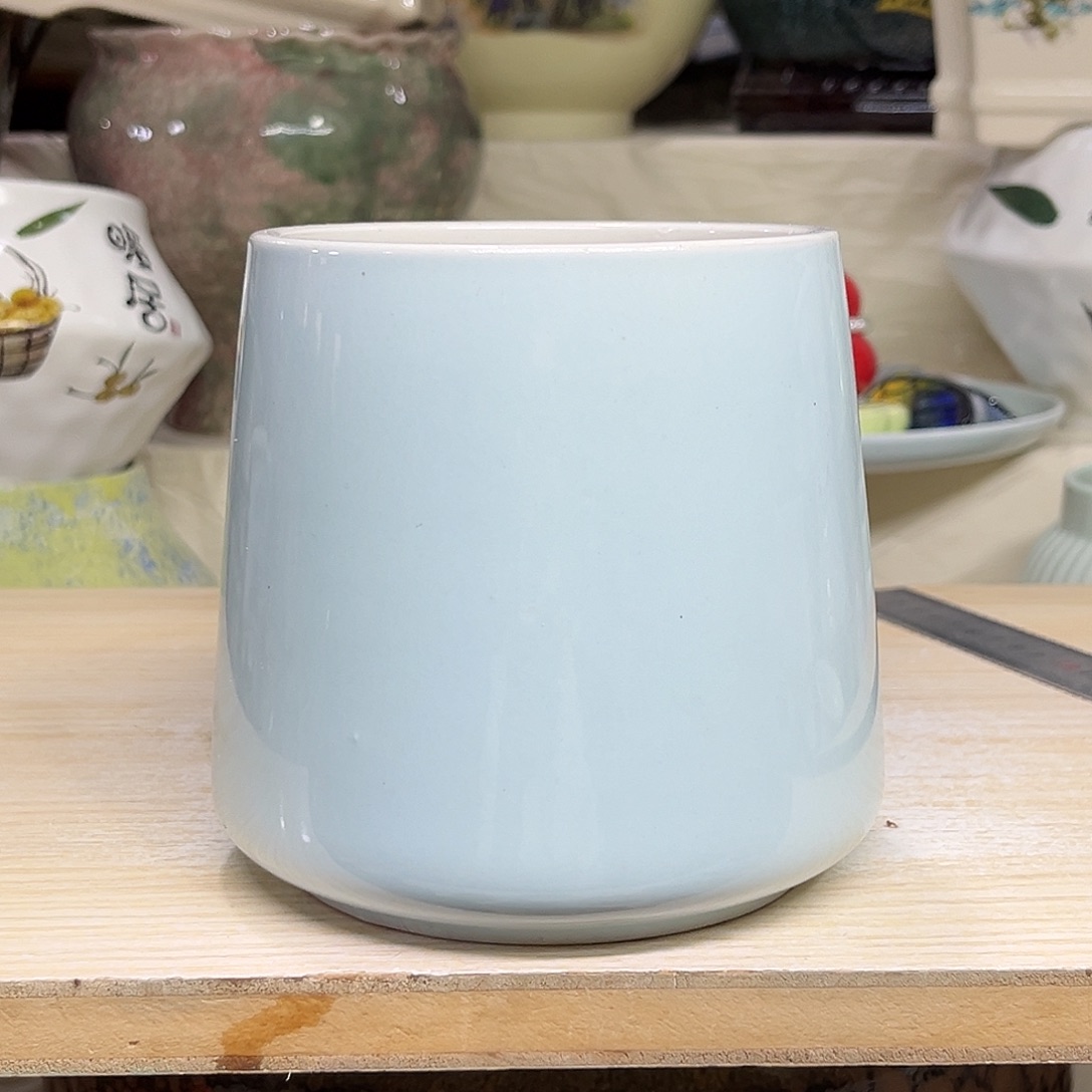 陶瓷绿植多肉微瑕花盆外口径：10*12