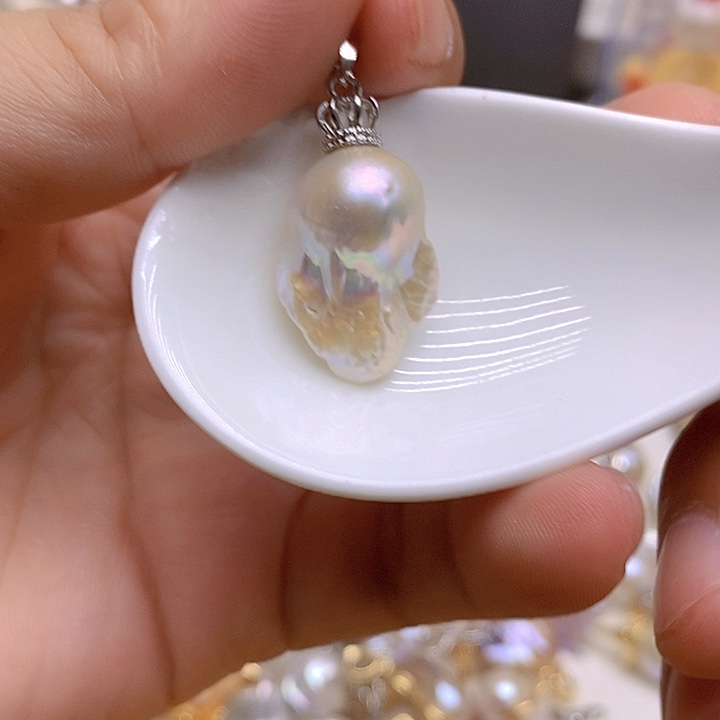 淡水珍珠未镶嵌颈饰136