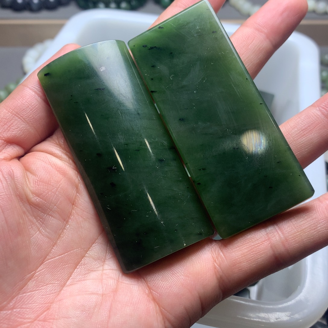 和田玉（碧玉）未镶嵌挂件