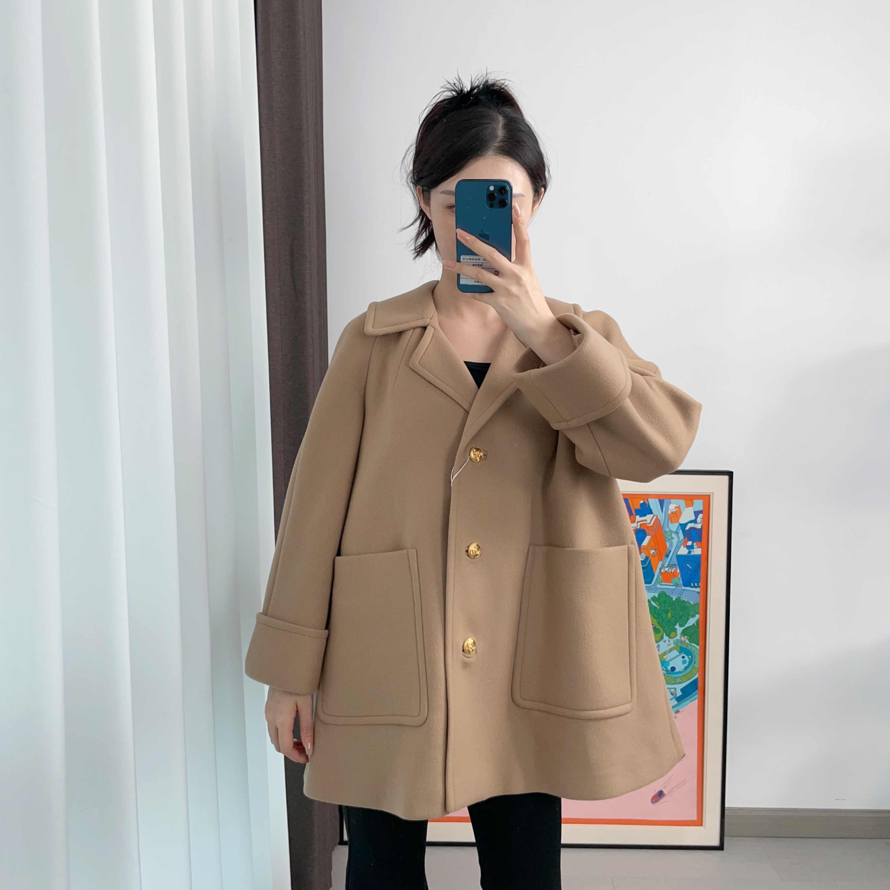 95新 GUCCI/古驰 外套卡其色38码/251023HTT9Y03