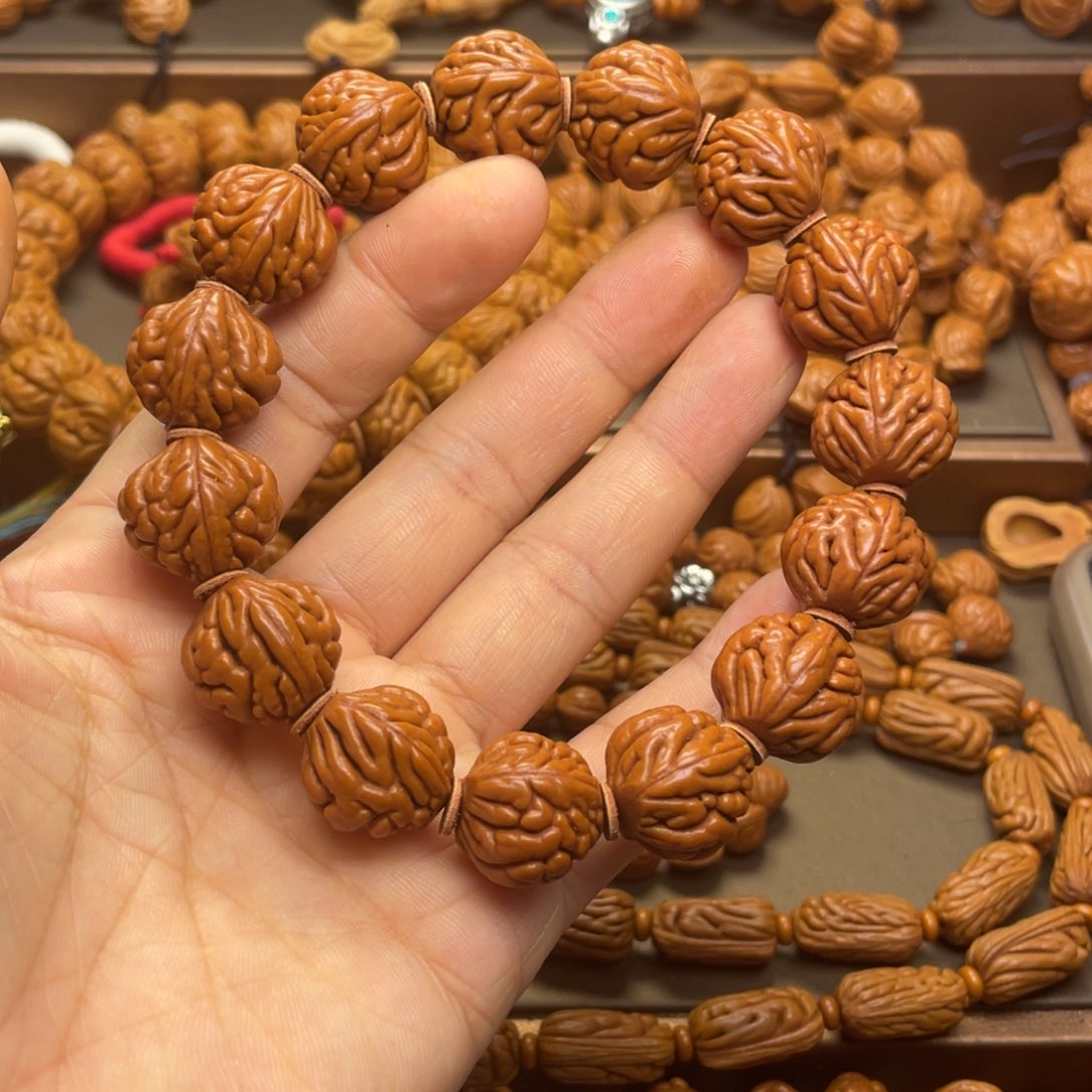手串桃核龙纹桃核17