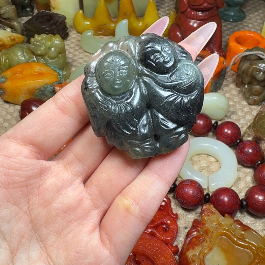 吊坠白玉菩提挂件