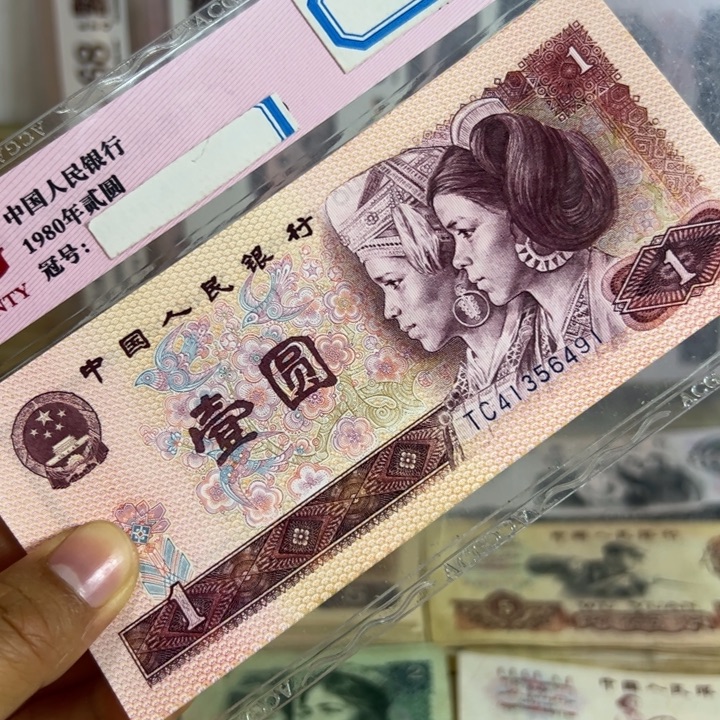 苍***劲红金龙标十退市钱币10张