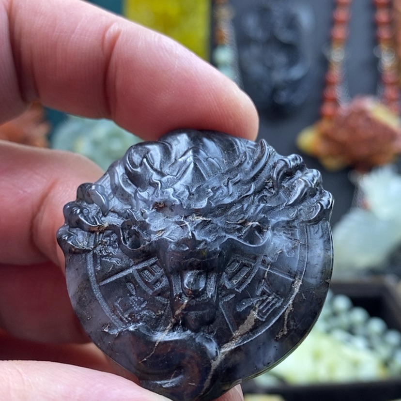 【闪购商品】未镶嵌蛇纹石玉吊坠