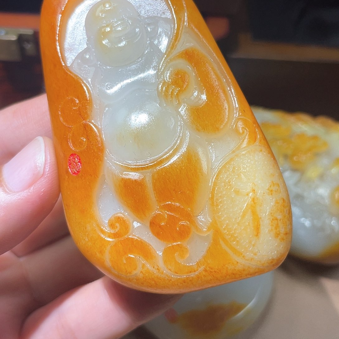 和田玉颈饰未镶嵌A7 