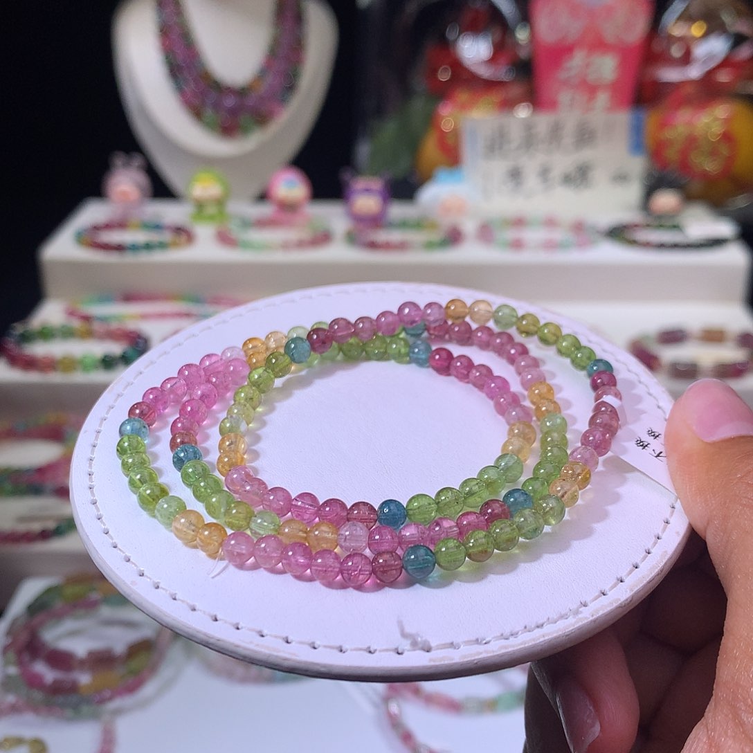 碧玺手链未镶嵌碧玺