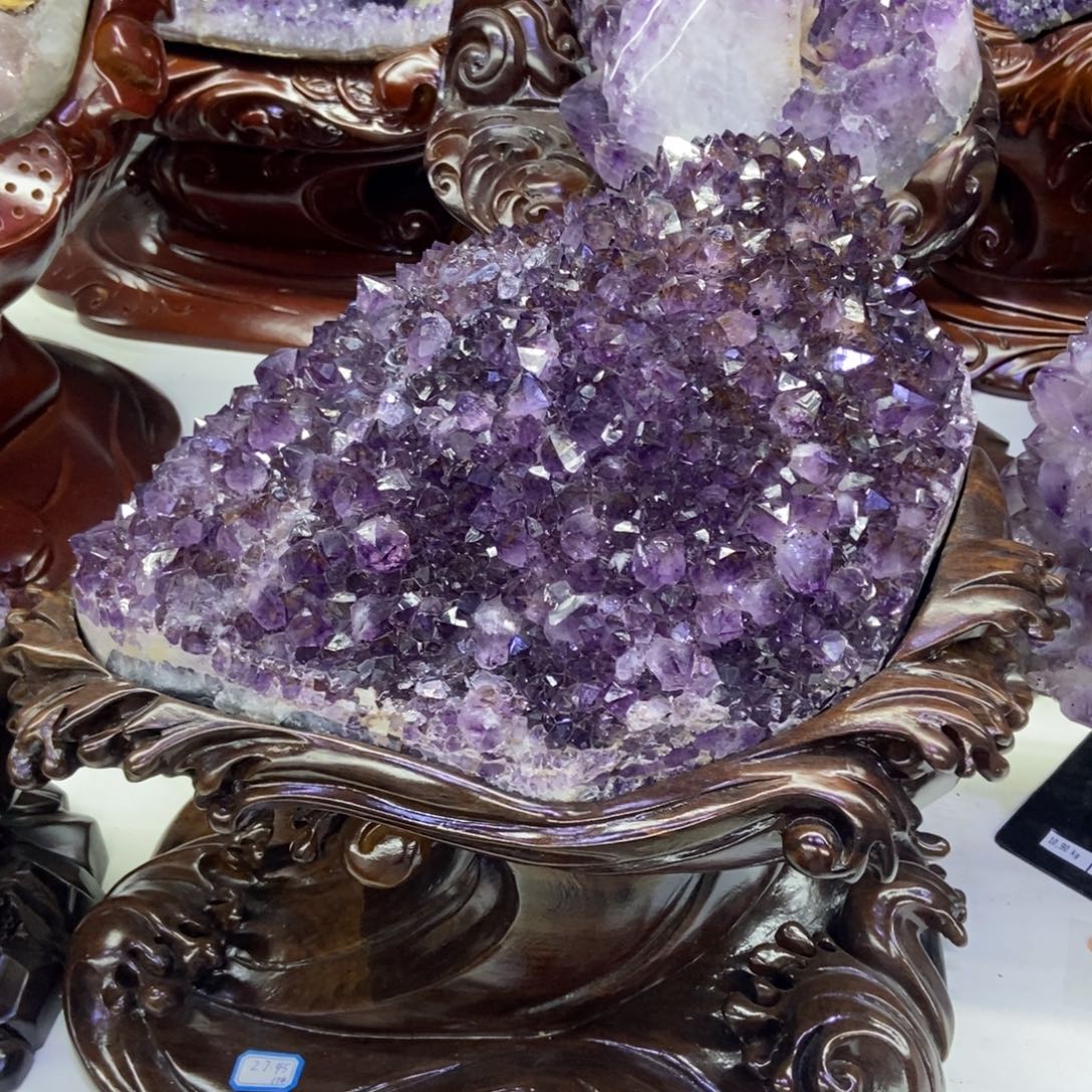 大型摆件（非配饰）紫晶未镶嵌琪