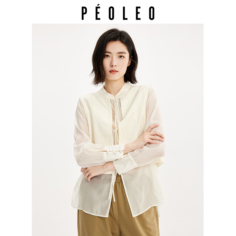 PK7109062国风时尚衬衫上衣衬衣